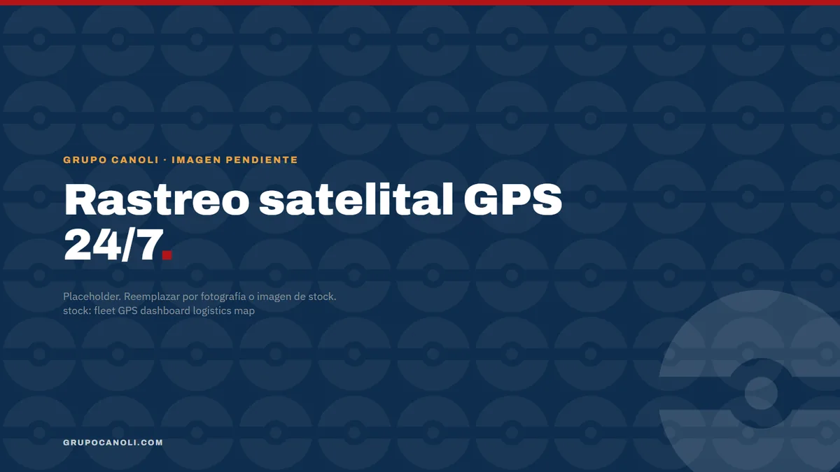 Rastreo satelital GPS 24/7